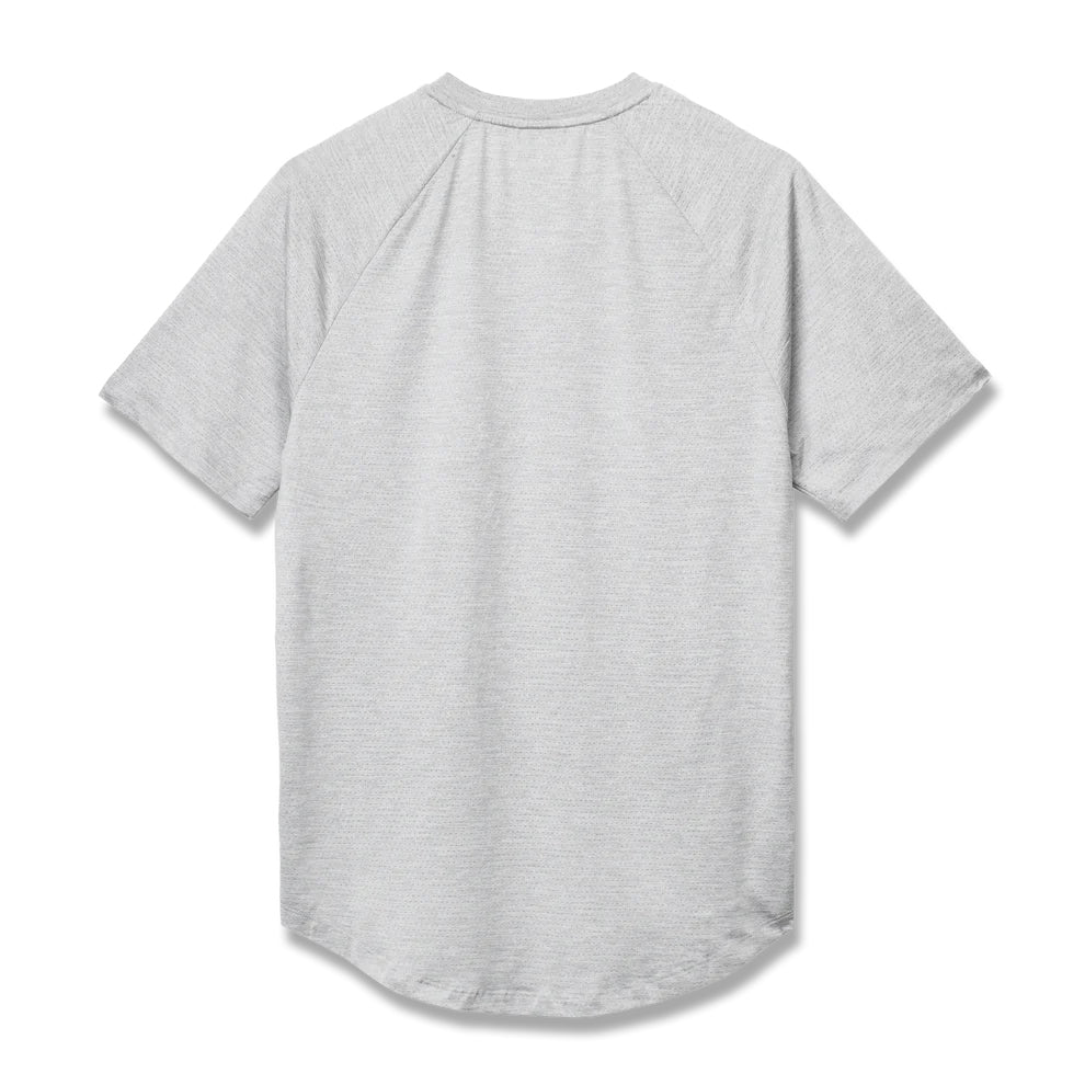 Legends Script Eighteen Tech Short Sleeve Shirt - Grey Heather