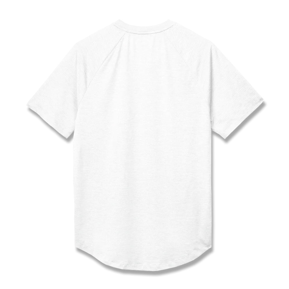 Legends Script Eighteen Tech Short Sleeve Shirt - White