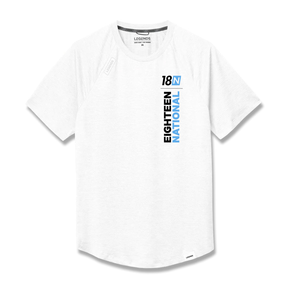 Men's Legends Eighteen National Short Sleeve Shirt - White