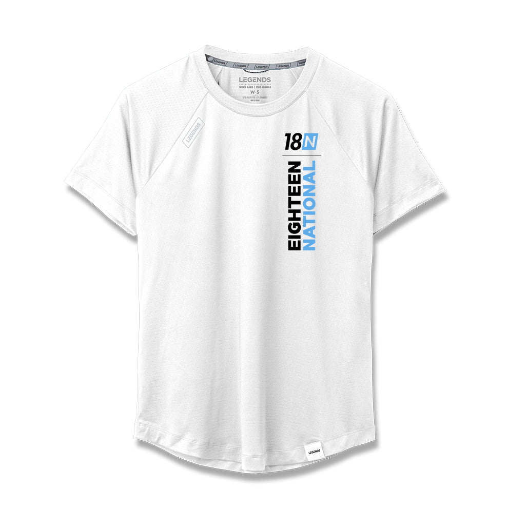 Women's Legends Eighteen National Short Sleeve Shirt - White