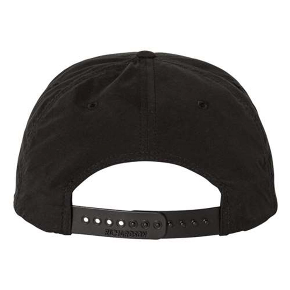 Script Eighteen Richardson Snap Back Hat - Black