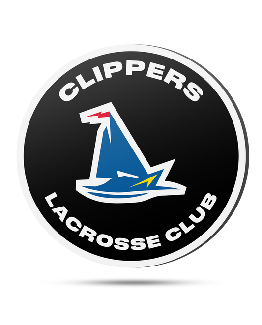Clippers Lacrosse Club - Car Magnet
