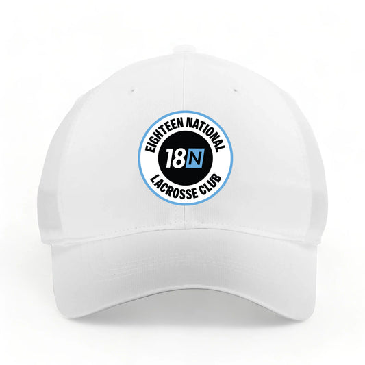 𝗡𝗘𝗪 Eighteen National Nike Dri-Fit Hat - White