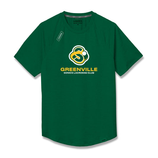 Legends Sonics Greenville Tech Short Sleeve Shirt - Green