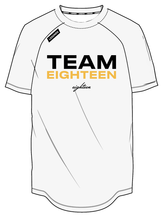 Youth Legends Sublimated Tech Shirt - Eighteen White
