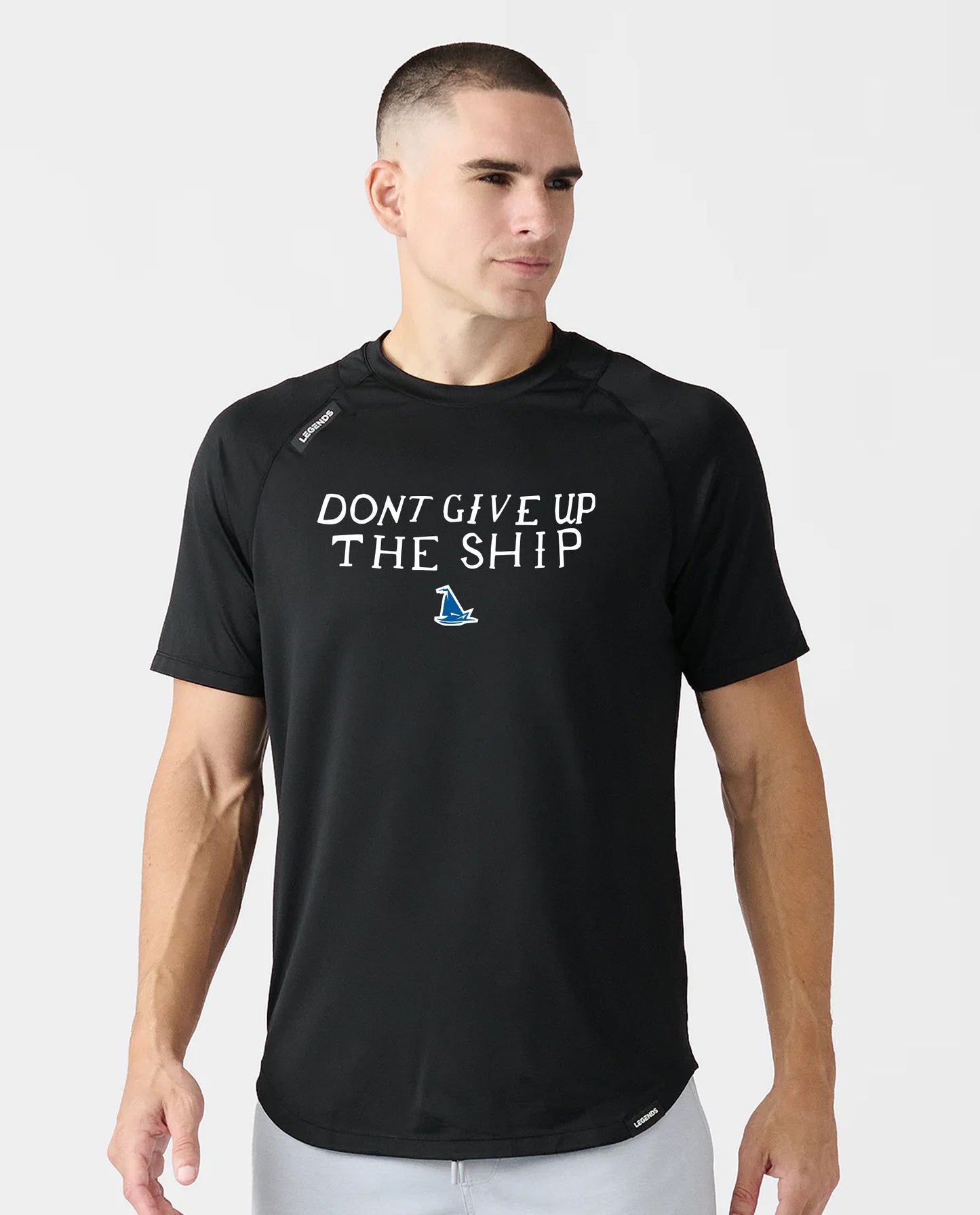 𝗣𝗿𝗲𝗺𝗶𝘂𝗺 Legends Enzo Black SS Tee - Clippers Blackout