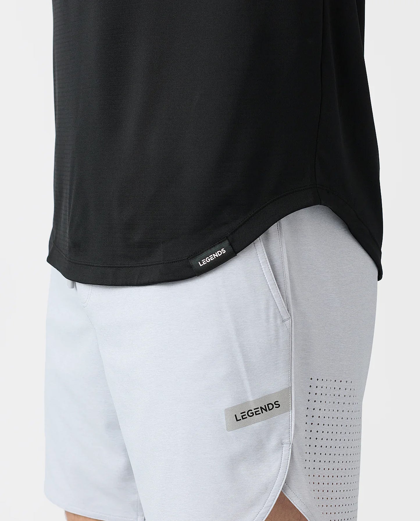 𝗣𝗿𝗲𝗺𝗶𝘂𝗺 Legends Enzo Black SS Tee - Clippers Blackout